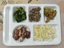 今万福酒店餐具密胺六格快餐盘单个装加深款分格打菜饭盘盒饭堂商用 实拍图