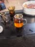 金镶玉玻璃公道杯 带不锈钢过滤茶漏网茶海茶具配件分茶器 带漏公杯 实拍图