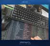 雷柏（Rapoo）X2800S 无线键盘鼠标套装 104键全尺寸13个多媒体按键 轻音设计笔记本电脑办公键鼠套装  黑色  实拍图