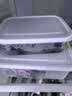 美丽雅一次性饭盒方形750ml*20套 食品级野餐外卖水果牛皮纸打包盒带盖 实拍图