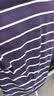优衣库快干POLO衫/短袖/条纹男装女装合作款/T恤485565 69 藏青色 M 实拍图