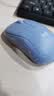 罗技（Logitech）M221 轻音鼠标 无线鼠标 办公鼠标 对称鼠标 带无线微型接收器 雾霭蓝 实拍图