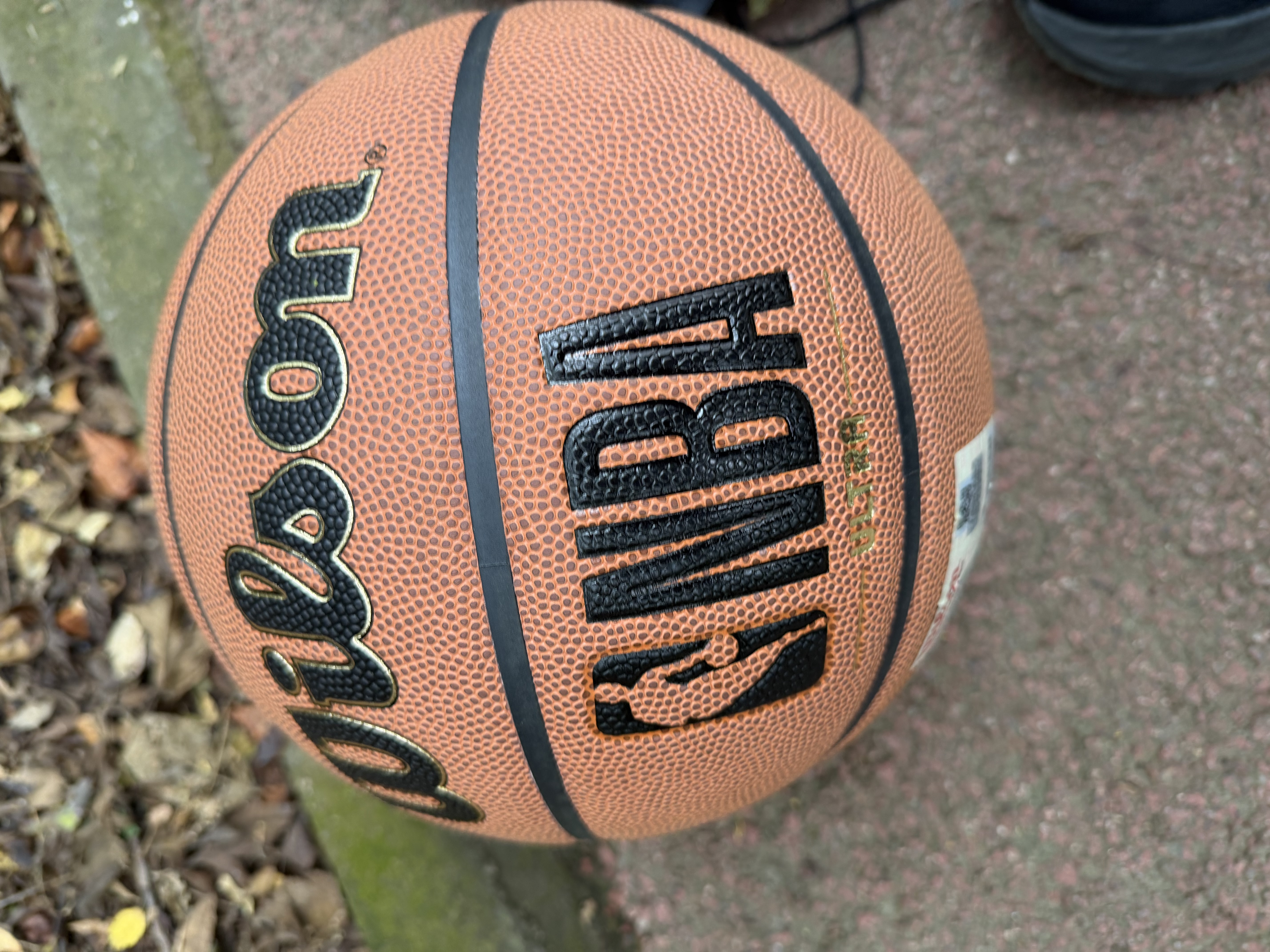 威尔胜NBA比赛篮球耐磨PU标准7号球(贈5件套·订场券) 实拍图