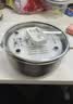 利仁（Liven）小钢人不锈钢0涂层电煮锅分体式小电锅电蒸锅小型1-2人电火锅蒸煮一体多功能锅2L配蒸笼DHG-J1851 实拍图