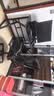 甄严选电脑桌台式电竞桌椅套装组合桌子办公家用桌学习桌书房书桌写字桌 【电竞桌椅套装】黑碳纤维面-整板100*60CM 实拍图