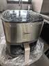 美的（Midea）空气炸锅美的蒸烤一体机小家电 家用0氟大容量6.5L 炎烤免翻面多功能 双热源金属内腔KZC6502 实拍图