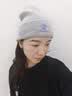 卡尔美（KELME）帽子男女秋冬季保暖户外滑雪毛线帽冷帽针织帽骑行防寒运动护耳帽 实拍图