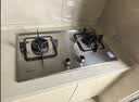 林内（Rinnai）不锈钢燃气灶5kW大火力双眼猛火灶具双灶厨房家用嵌入式二级能效童锁上门安装可调节天然气灶2E08M 实拍图