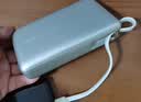 荣耀亲选移动电源100W自带线版20000mAh3C认证上飞机充荣耀华为苹果手机平板电脑快充钛金色户外储能电源 实拍图