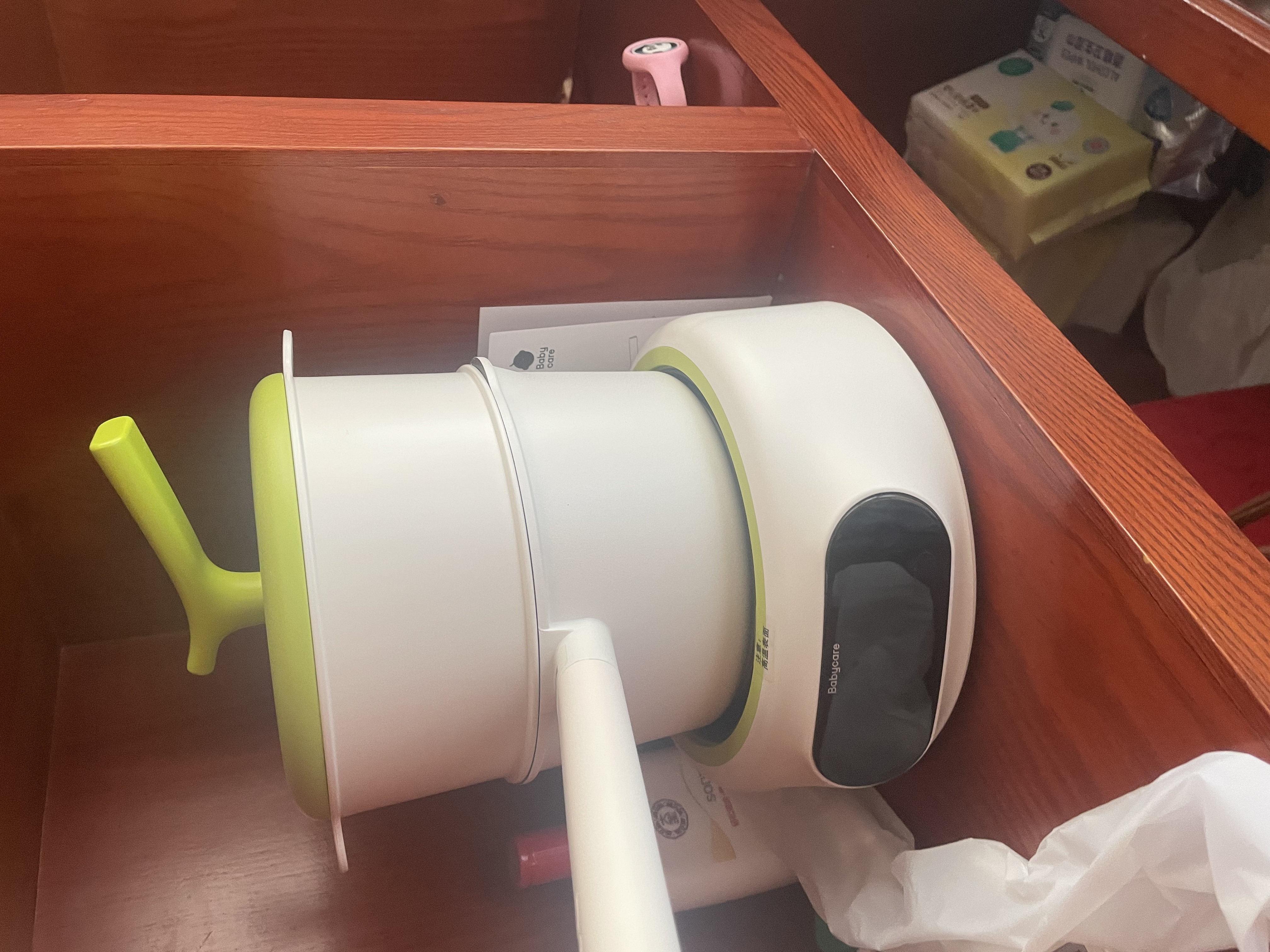 babycare多功能辅食锅 婴儿宝宝辅食锅电煮锅奶锅热奶蒸煮一体不粘锅 实拍图