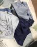 蕉内（Bananain）301P莫代尔内裤男士棉裆10A抗菌透气运动男生冰丝四角夏季礼盒3件 黑色+磁铁黑+石墨灰 3条 2XL 实拍图