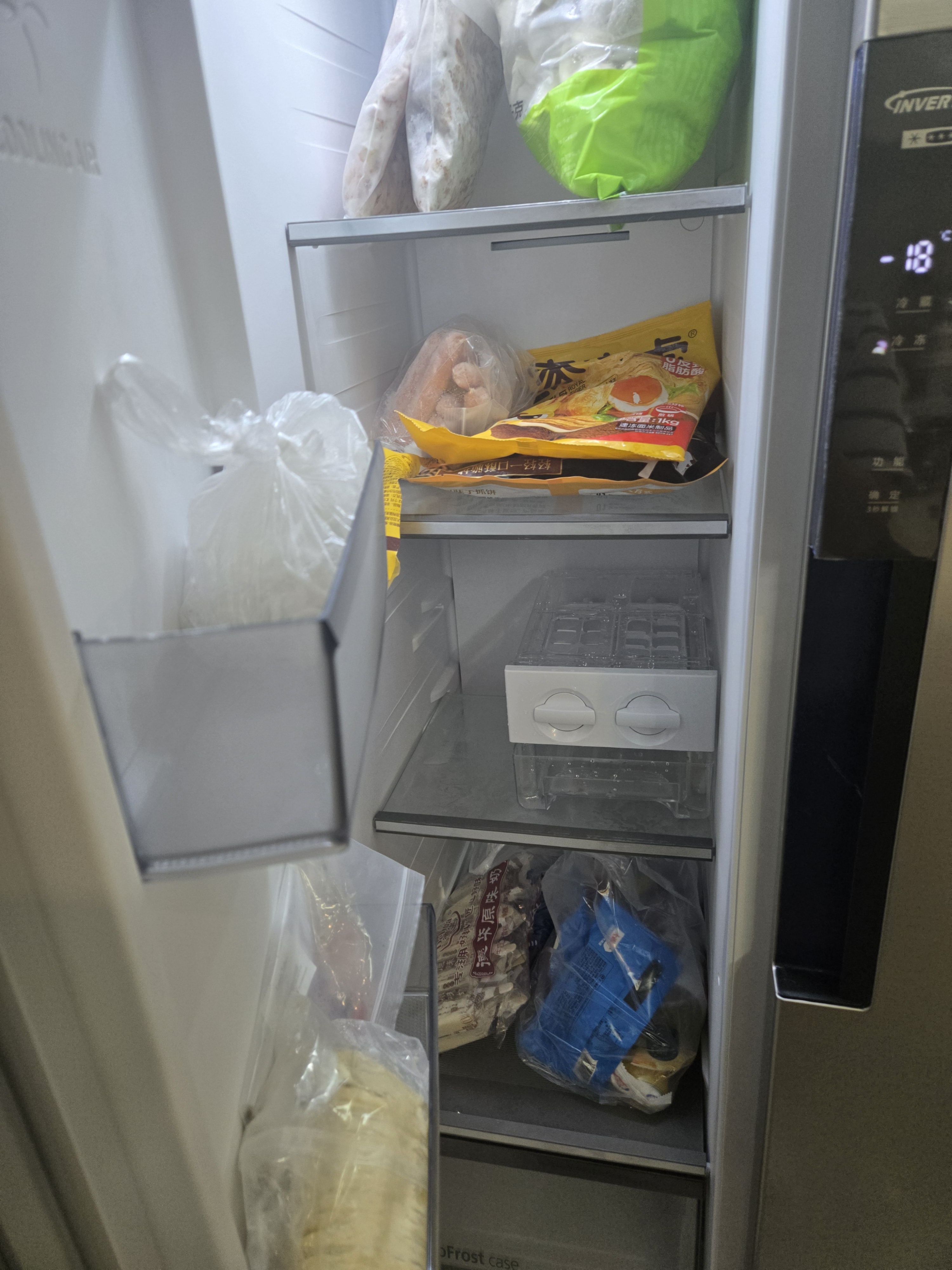 松下（Panasonic）【焕新补贴】大白鲸超薄505L冰箱大容量嵌入式对开门风冷无霜家用电冰箱 一级能效自由制冰 钛灰银 NR-EB51SPA-S 晒单实拍图