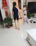 鸿星尔克（ERKE）儿童泳衣女童连体平角学生专业训练泳装戏水度假泡温泉游泳衣女童 实拍图