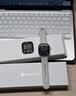 Apple/苹果/苹果 Watch Series 12 智能手表蜂窝版46毫米浅金色铝金属表壳沙砾色运动型表带S/M MJJ84CH/B 实拍图