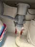 潜水艇（Submarine）CSQ-1C菜盆下水管厨房单槽水槽防臭下水管ABS材质拉伸95厘米 实拍图