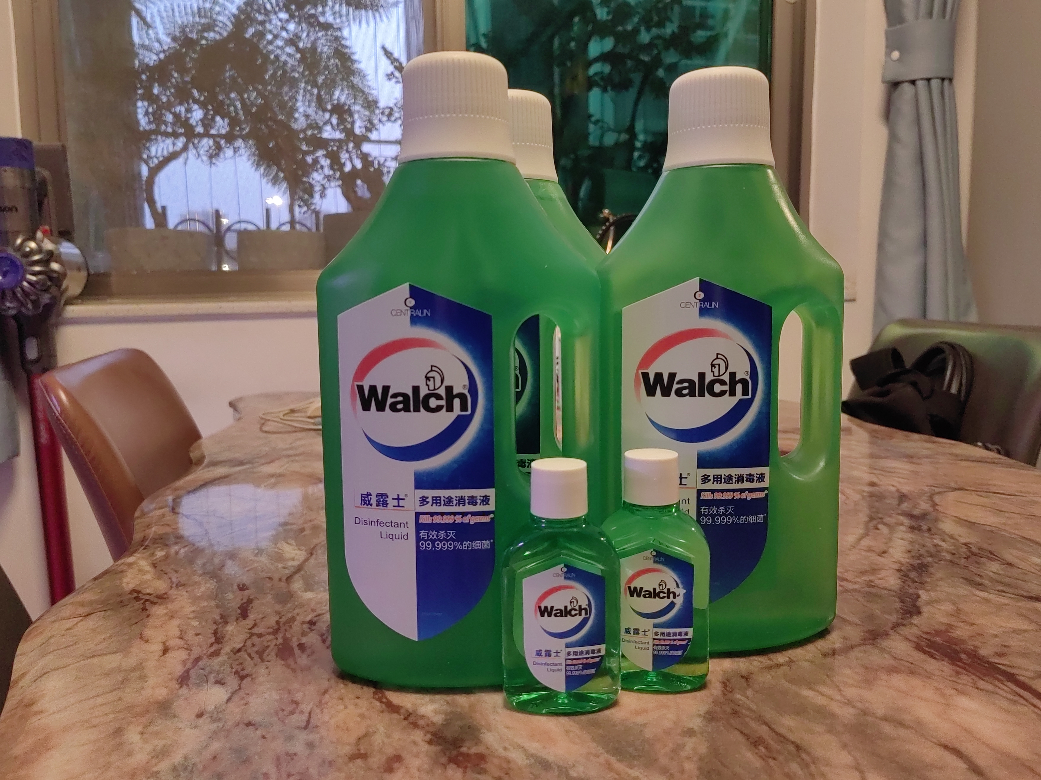 威露士（Walch）多用途消毒液(1L*3+60ml*2)衣物消毒水居家地板杀菌除螨 非84酒精 实拍图