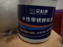 朵杉防锈漆免除锈金属铁锈转化剂免打磨彩钢瓦翻新油漆涂料水性漆 中灰 1kg 实拍图