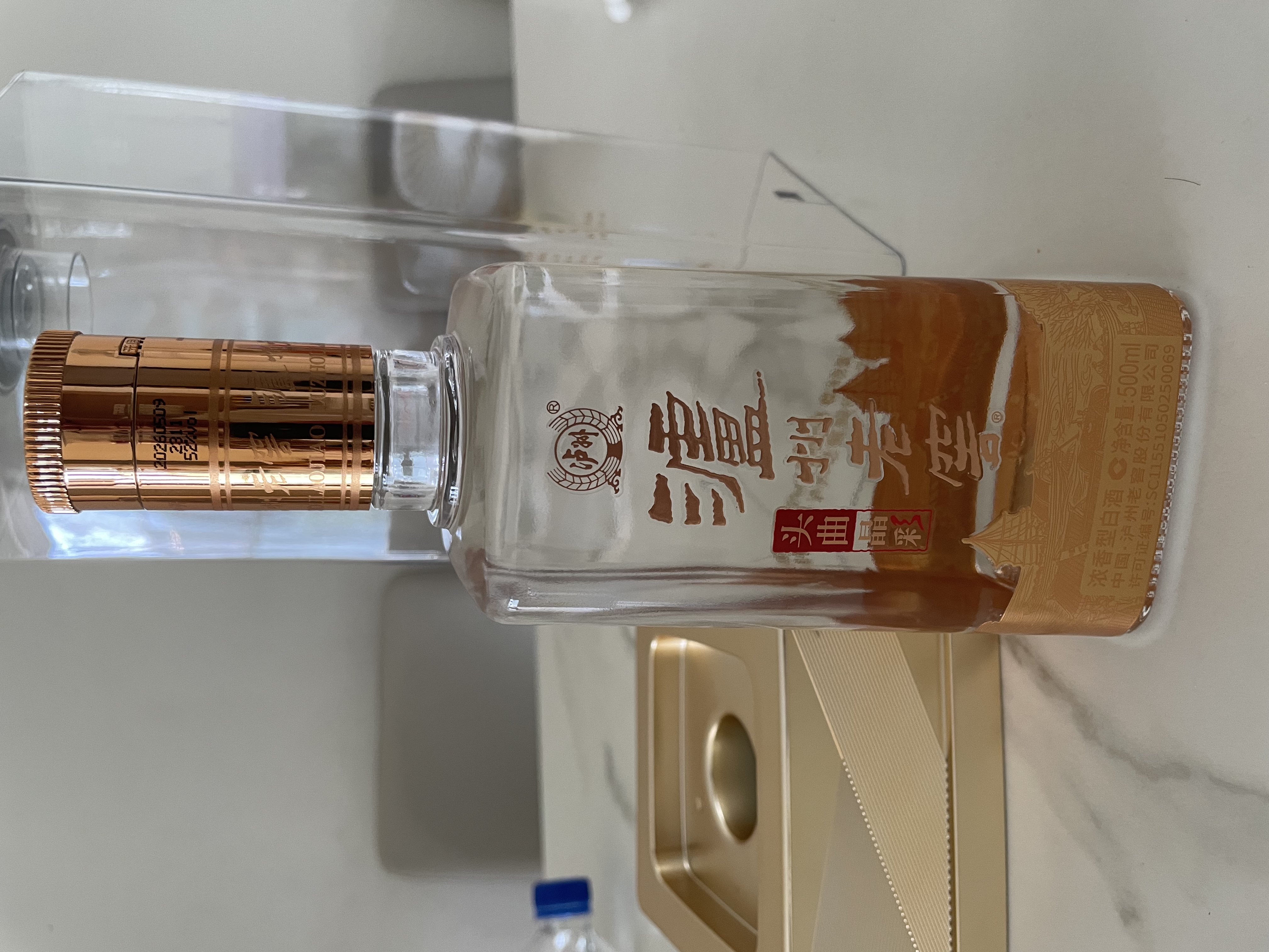 泸州老窖头曲晶彩 52度 500ml*6瓶整箱装浓香型白酒 中秋送礼 实拍图