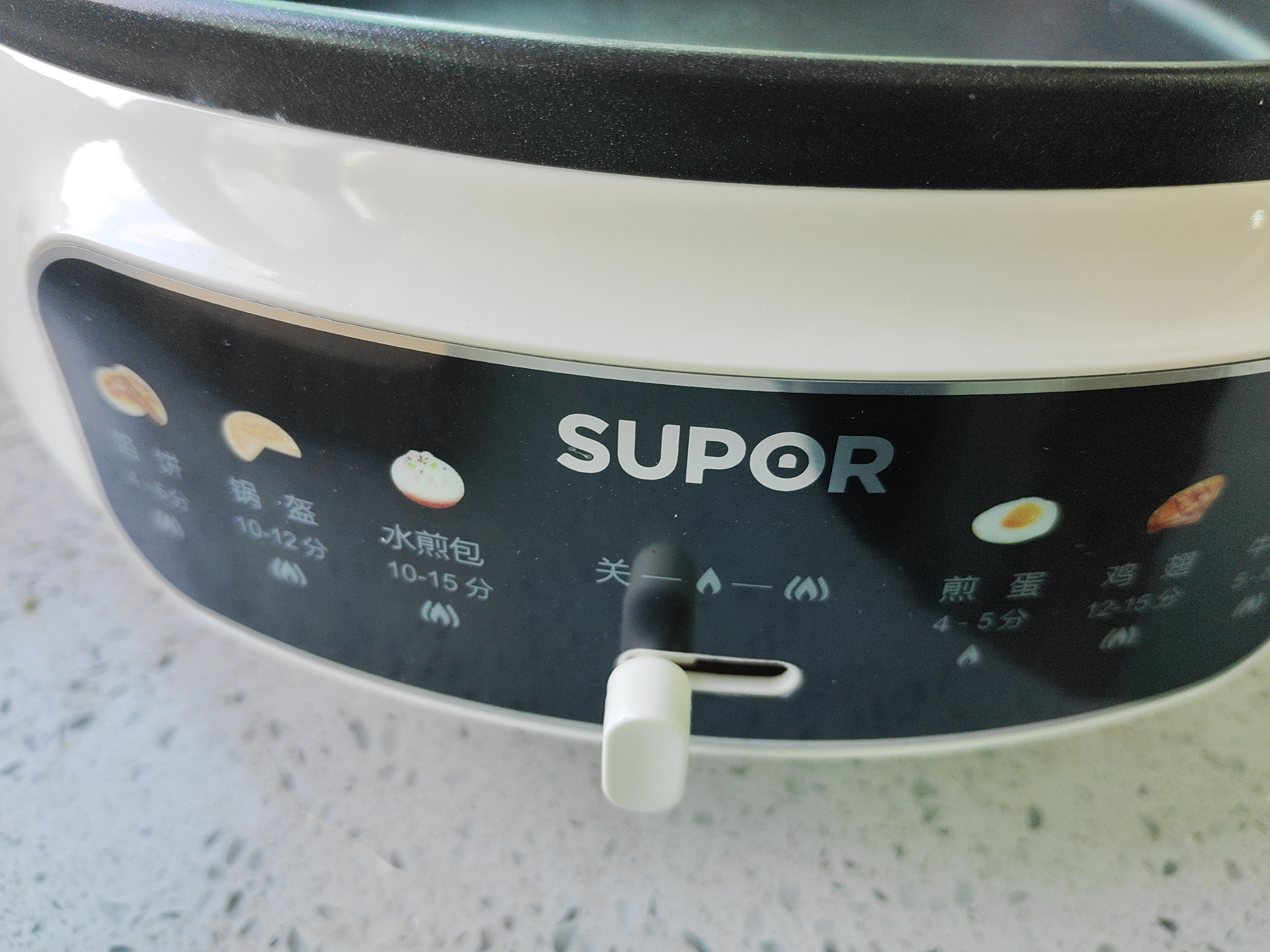 苏泊尔（SUPOR）电饼铛有钛家用1500W大功率多功能锅煎锅加大烙饼锅不粘锅早餐机煎烤机电火锅 60mmJT30A818-N 实拍图