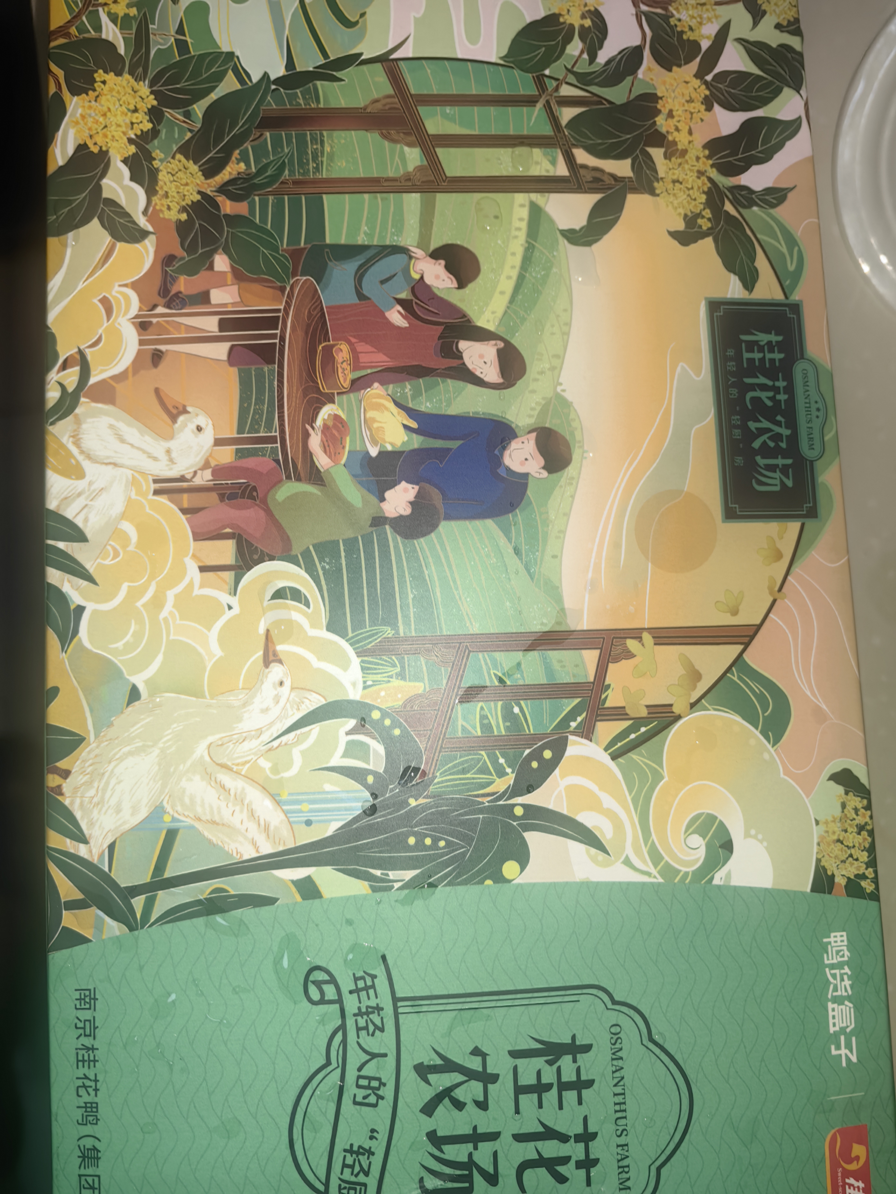 桂花鸭农场清香盐水鸭腿170g*2琵琶腿南京特产酱卤制品鸭货零食源头直发 实拍图