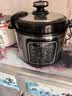 半球316L不锈钢电压力锅家用母婴级0涂层无涂层多功能预约焖炖锅压力锅2-3人小型4-5L大容量高压电饭煲 6L 双胆（母婴级316L钢胆+黑晶胆） 实拍图