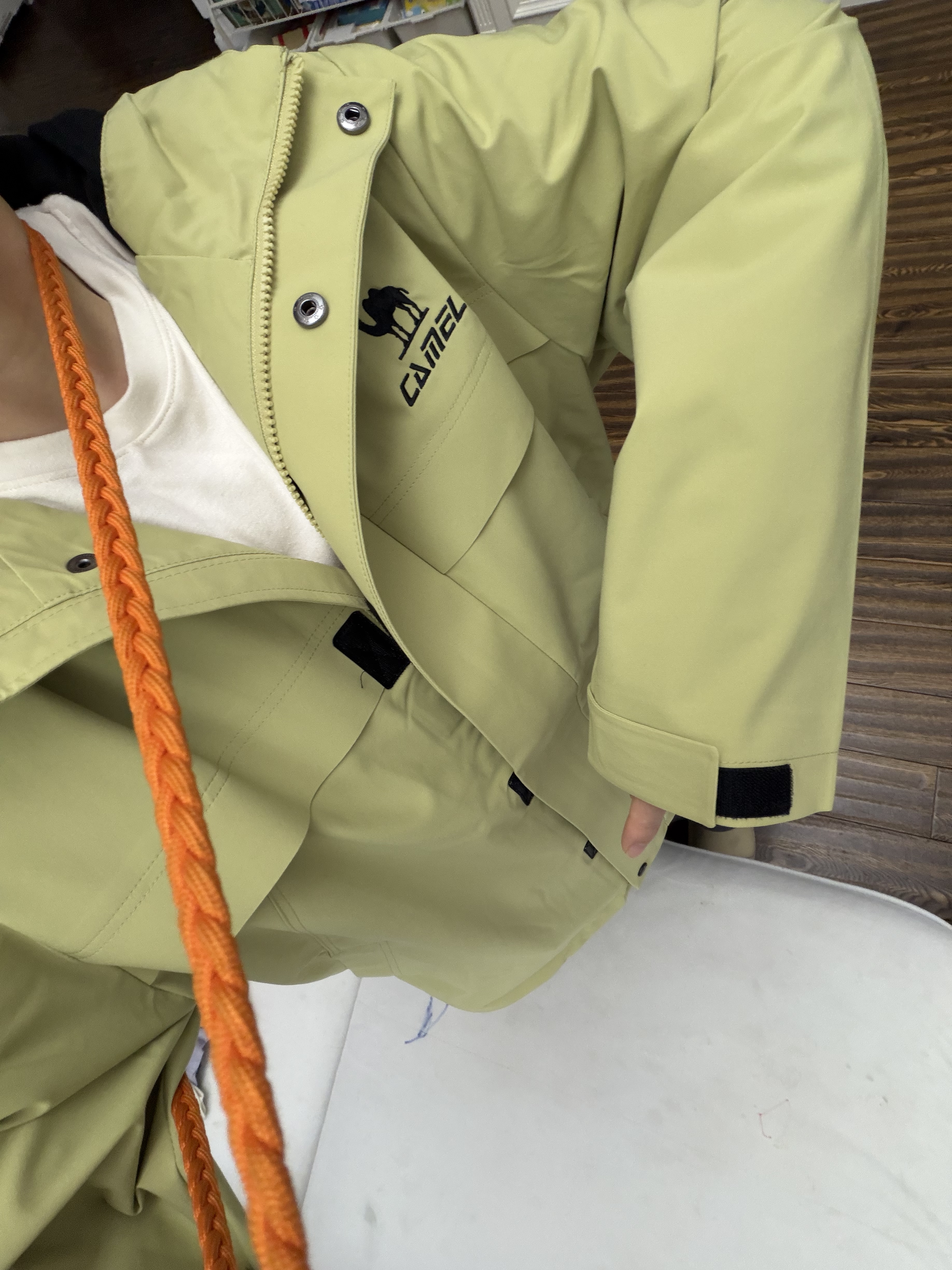 骆驼（CAMEL）全地形夹克运动风衣秋季新款男女装户外防泼水登山服休闲加绒外套 实拍图