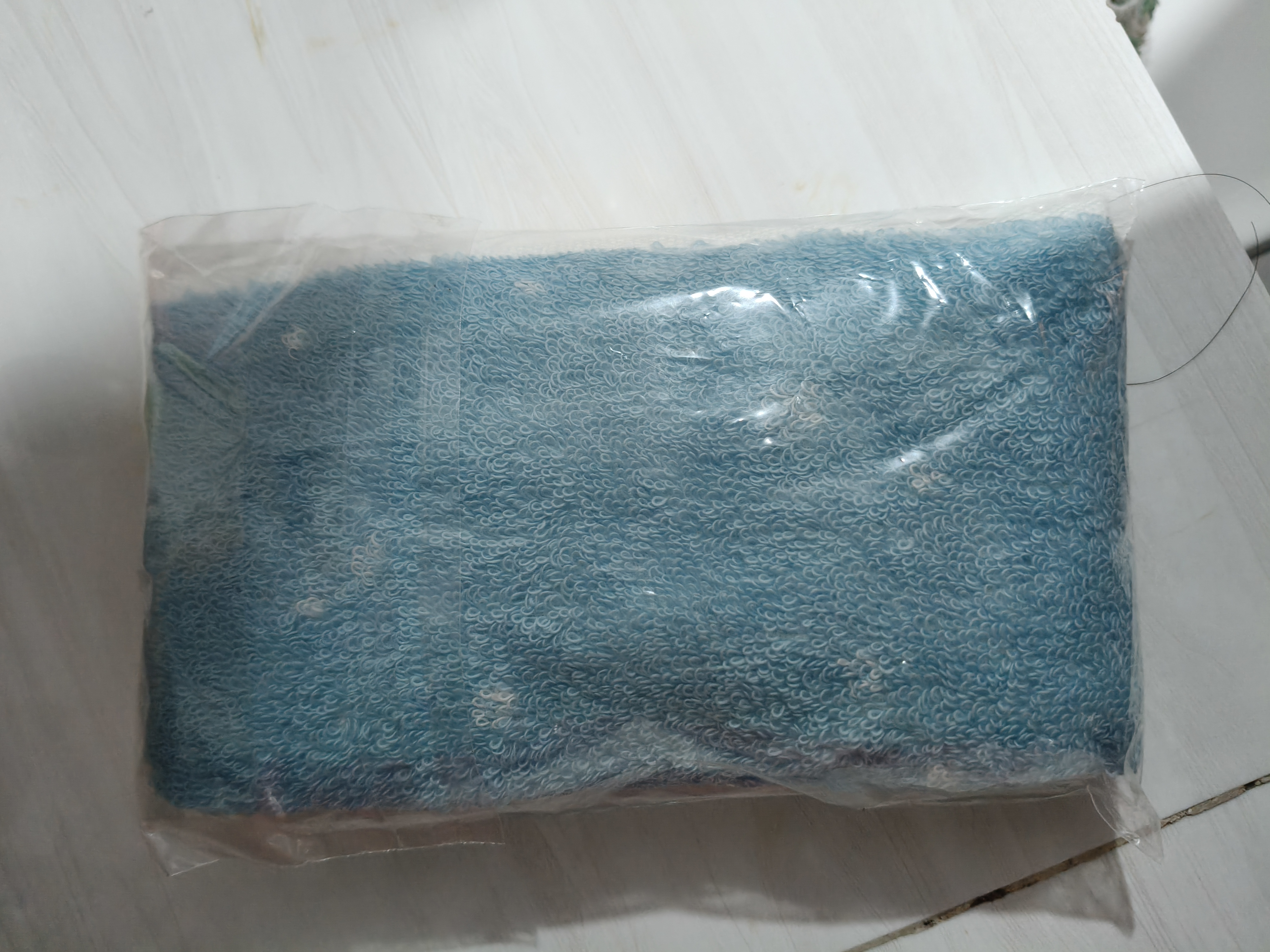 全棉时代宝宝洗脸吸水面巾家用洗脸巾柔软手帕毛巾纱布毛圈透气 【暖心熊 2条装】面巾 25x50cm cm 实拍图