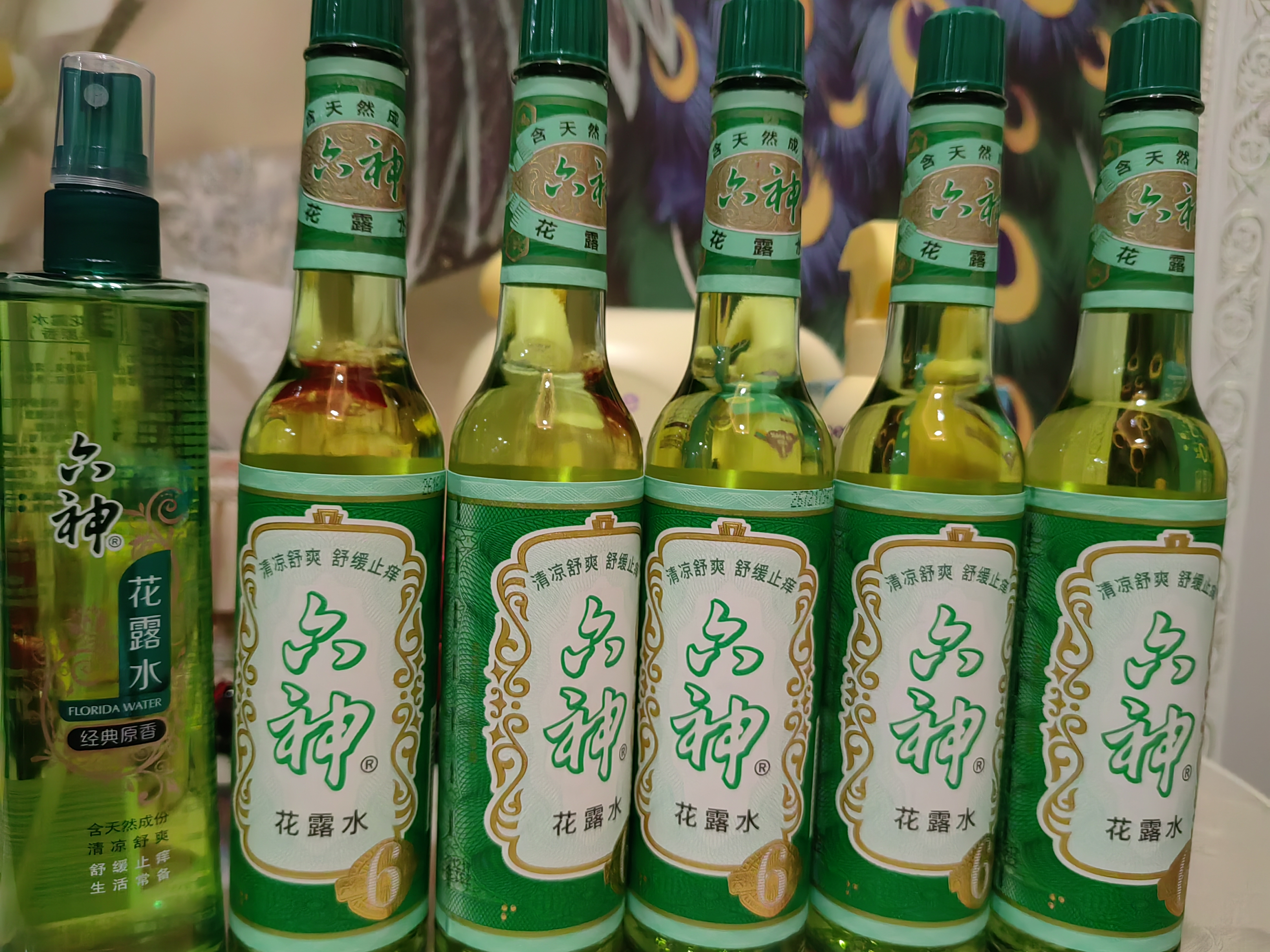 六神【止痒喷雾】经典原香花露水180ml*1 (便携喷雾 舒缓 祛味) 实拍图