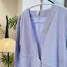 雅特茂月子服纯夏季产后棉孕妇睡衣款产妇待产喂奶哺乳家居服 四季180g（送胸垫）奶酪色1450 XL 实拍图