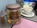 富光泡茶杯茶水分离高硼硅玻璃公道杯男士办公室喝茶耐高温花茶水杯子 实拍图