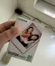 INSTAX富士instax立拍立得 mini相纸 白边双包20张+闪闪星钻边框贴 实拍图