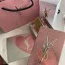 YSL圣罗兰黑管镜面唇釉610限定版口红滋润化妆品生日礼物送女友 实拍图