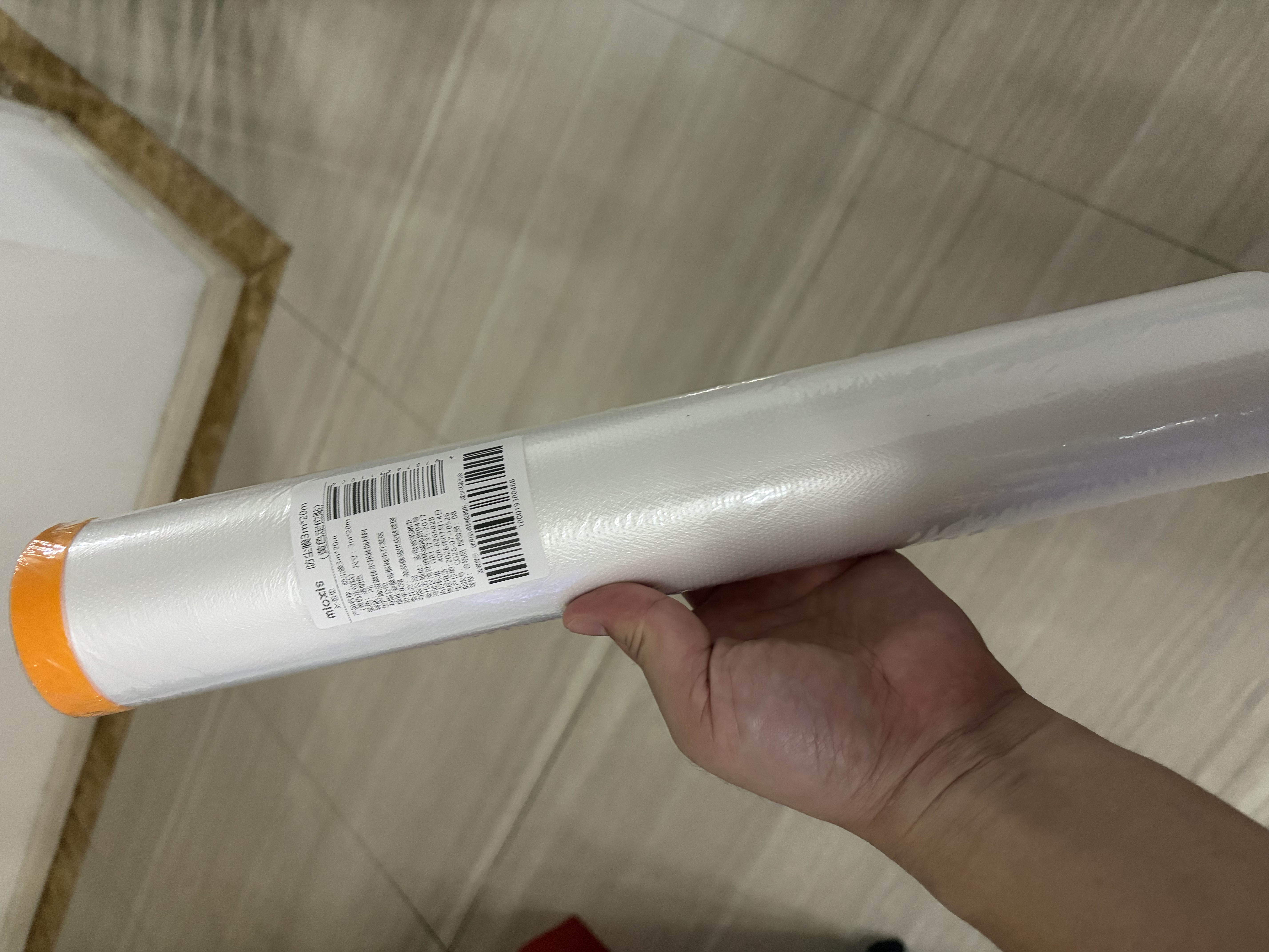 妙馨思一次性防尘布防尘膜宿舍塑料薄膜装修家具保护膜沙发遮尘灰盖布罩 实拍图