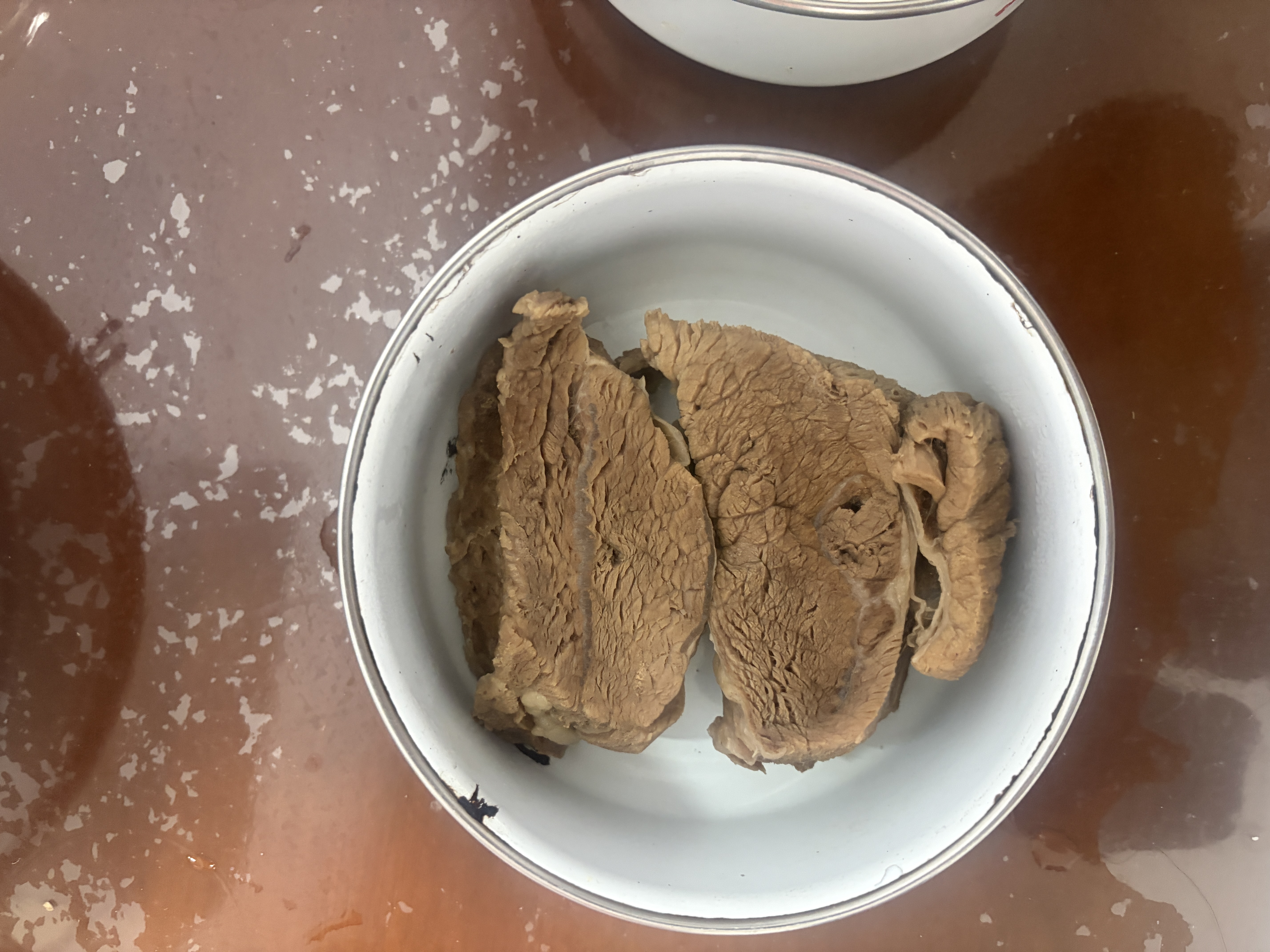 鲜京采惠选 国产山东黄牛原切牛腿肉净重3斤 烧烤炖煮 实拍图
