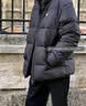 彪马（PUMA）防风拒水保暖运动羽绒服男女同款新款冬季鸭绒外套635857 黑色-01 XL (185/104A) 实拍图
