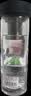 万象（WANXIANG）双层玻璃杯经典皮纹V21RL商务办公礼盒泡茶杯480ML大容量家用水杯 实拍图
