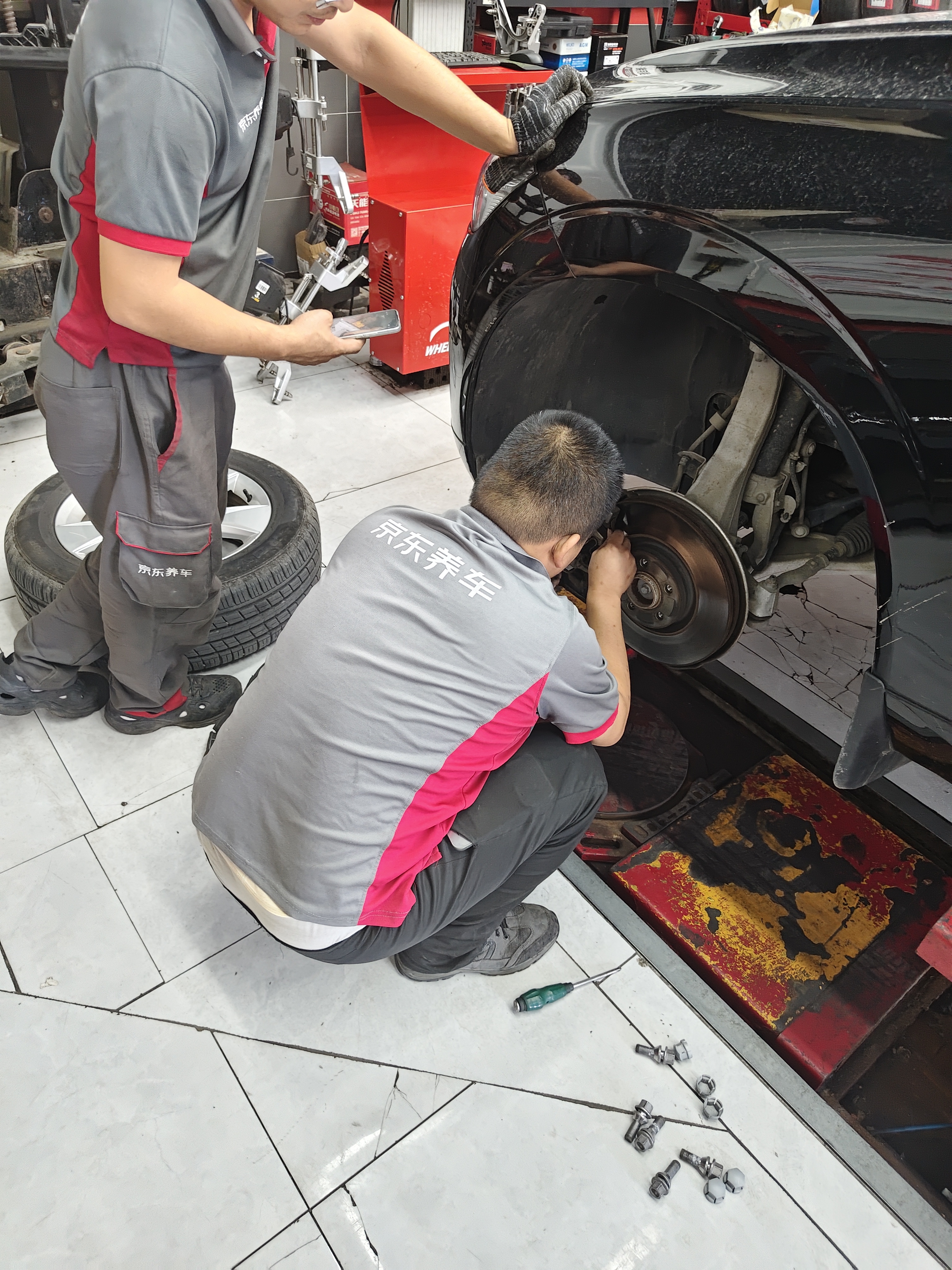 噶尔法（GALFER）ITT前刹车片适用原装原厂沃尔沃S60 S90 V60 XC60 AWD GC201451 实拍图