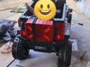 慕迪尼牧马人儿童电动车四轮可坐大人越野宝宝玩具童车带遥控四驱汽车子 顶配灰升级版双12v14电瓶+皮座+发光软轮 实拍图