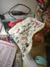 新款卡通可爱草莓熊迪士尼帆布包大容量学生书包手提斜挎女 帆布袋【蝴蝶结】27*24*6cm 实拍图