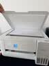 爱普生（EPSON）【6代新品】L4356墨仓式彩色无线AI学习打印机一体机家用办公  L4266升级版[自动双面 液晶屏 白] 实拍图