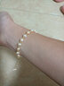 末言雨（MOYANYU）巴洛克淡水珍珠闺蜜手链手串小众设计首饰姐妹信物网红手镯 香槟粉珍珠手链 实拍图