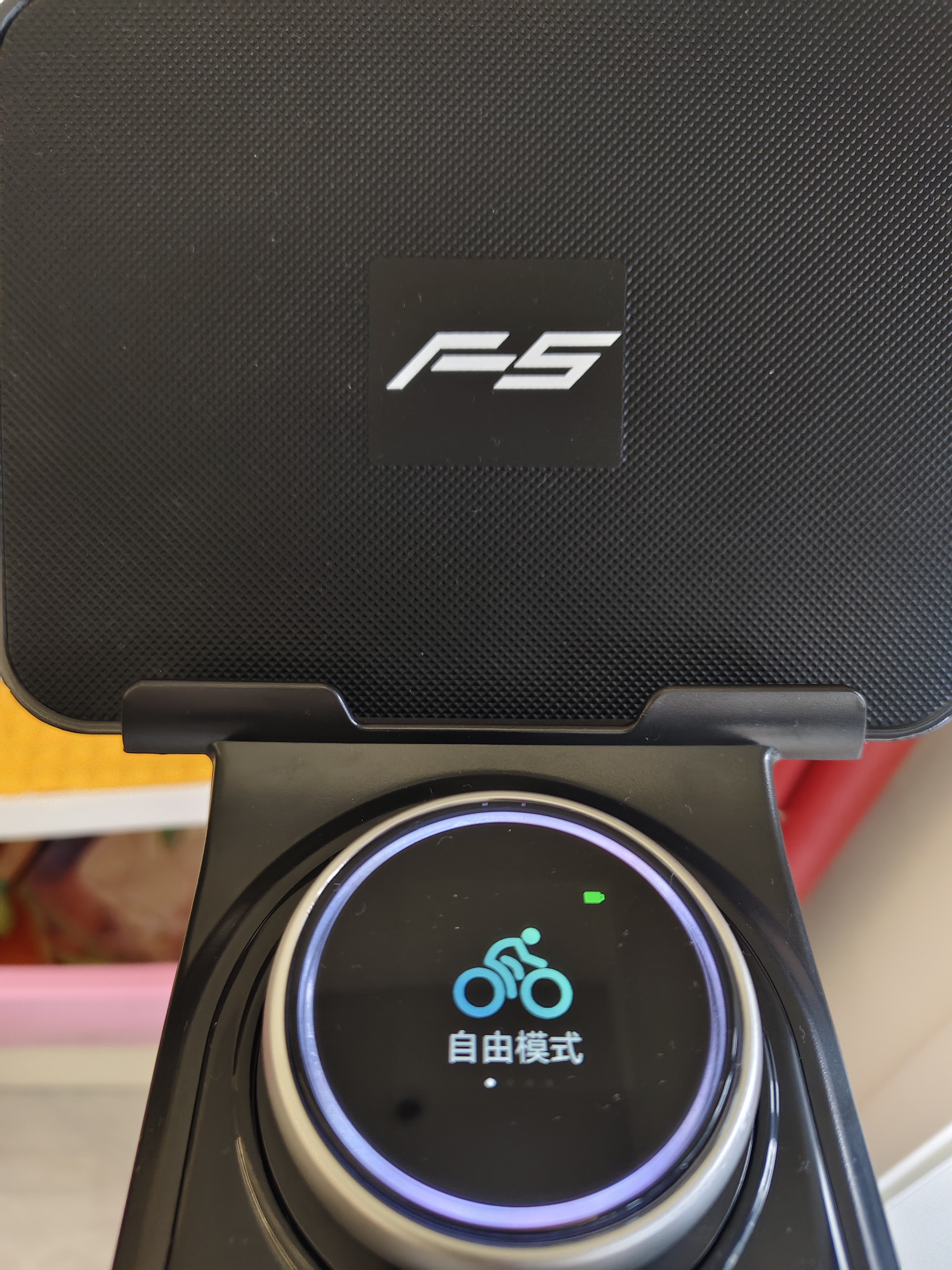 易跑YPOO动感单车F5Pro家用静音磁控健身车大体重稳骑室内健身自行车 燃脂旗舰-12KG实心飞轮-坐姿8向调节 实拍图