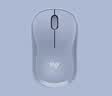 罗技（Logitech）M221 轻音鼠标 无线鼠标 办公鼠标 对称鼠标 带无线微型接收器 雾霭蓝 实拍图