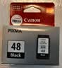 原装PG-48黑色58彩色适用佳能E408 E3480 468 E478 488打印机墨盒 PG-48黑色墨盒 约400页 实拍图