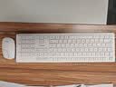 飞利浦（PHILIPS）MK210无线键鼠套装办公台式电脑笔记本人体工学键盘鼠标套装企业采购 白色 实拍图