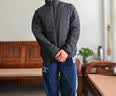 波司登26秋季轻薄羽绒服男排骨条三防科技短款外套B260135005 实拍图