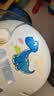 绿源新款电动车3C儿童头盔可爱卡通萌趣3-12岁宝宝男孩女孩安全头盔 小恐龙-卡其色-【长透镜】 【带护耳】 实拍图