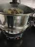 半球（PESKOE） 多功能锅多用途锅电炒锅电蒸锅电煮锅加厚食品级不锈钢电炖锅电火锅炒菜锅大功率 3L 30cm带蒸笼款（适用3-7人） 实拍图