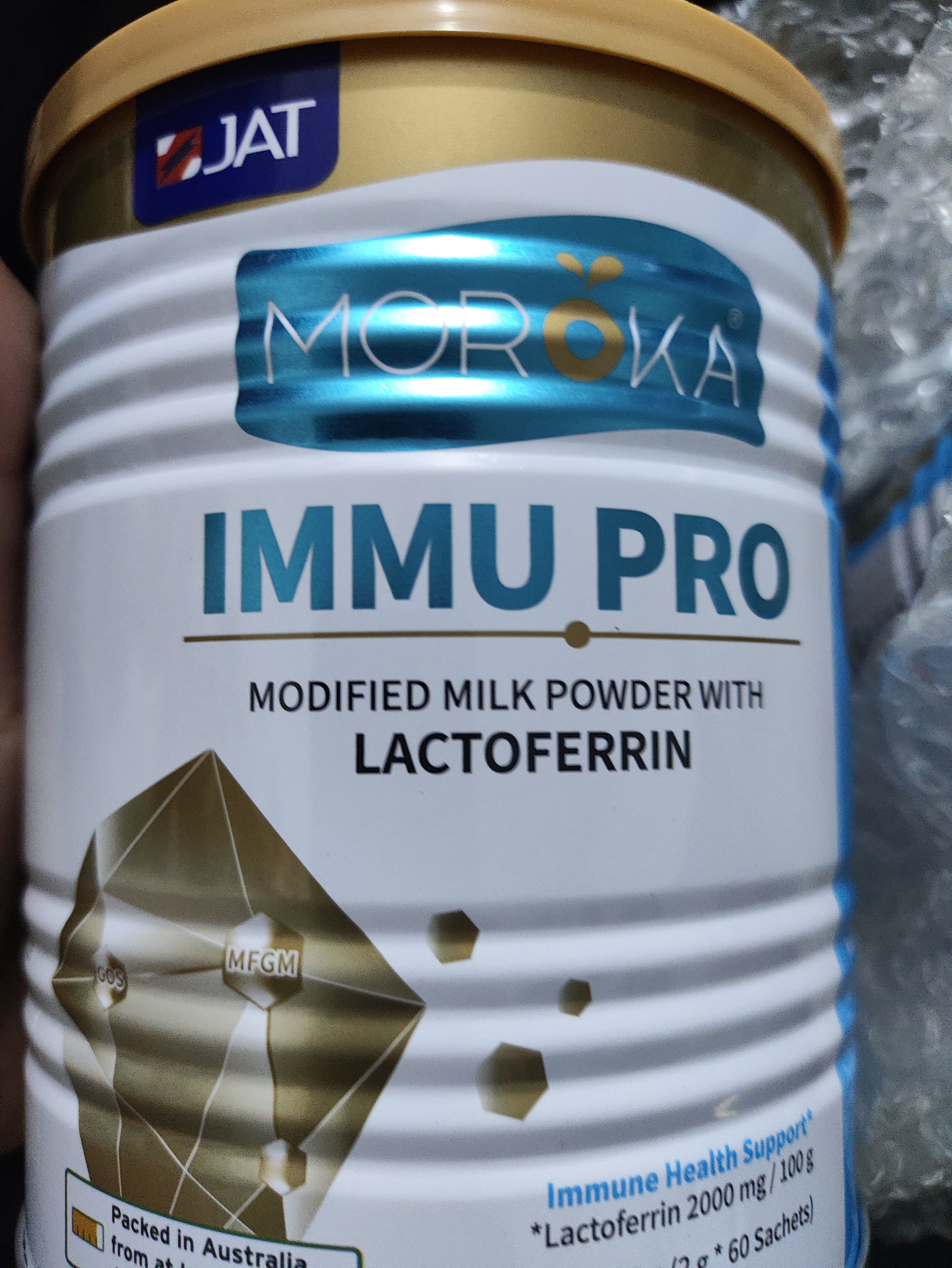 莫兰卡（MOROKA）乳铁蛋白调制乳粉提高增强儿童婴幼儿益生菌抵抗力免疫力 实拍图