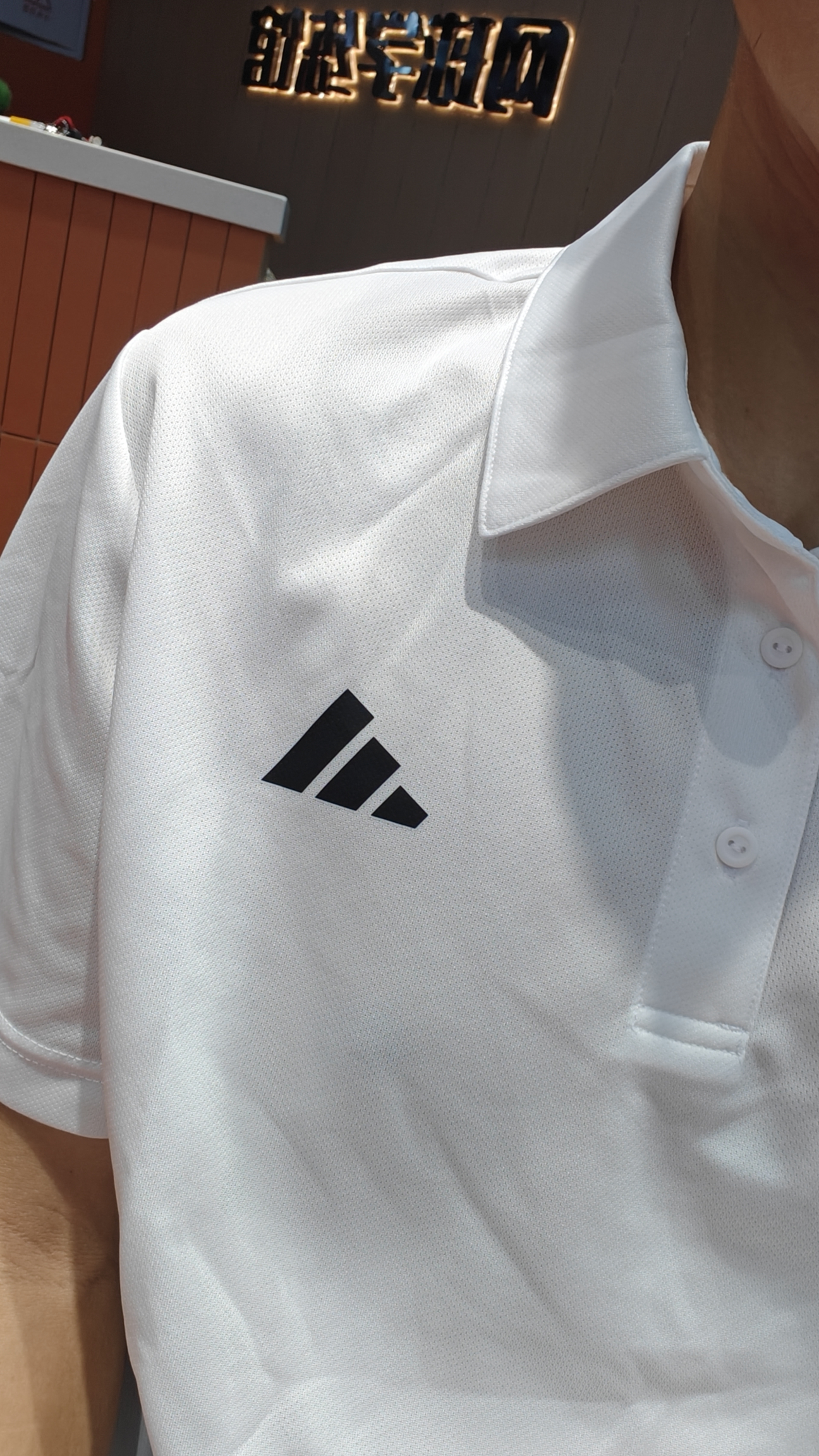 阿迪达斯（adidas）男 网球系列 FAB POLO 短袖POLO KF7468 白色 L 实拍图
